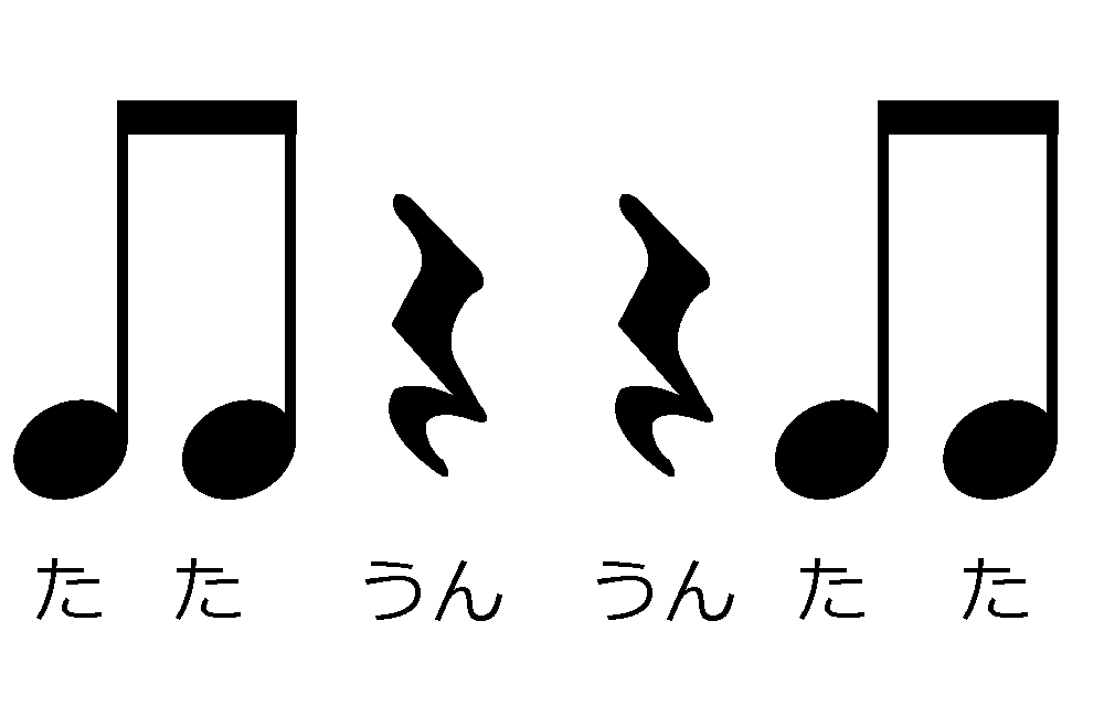 無料 手作りリズムカード Pdfファイルをダウンロードしてご家庭等でご自由にお使いしてください ななしろぐ